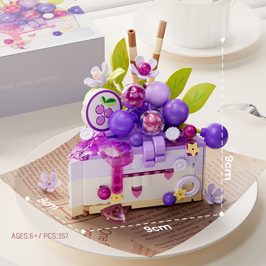 Grape Cake Building Set 357 pcs
