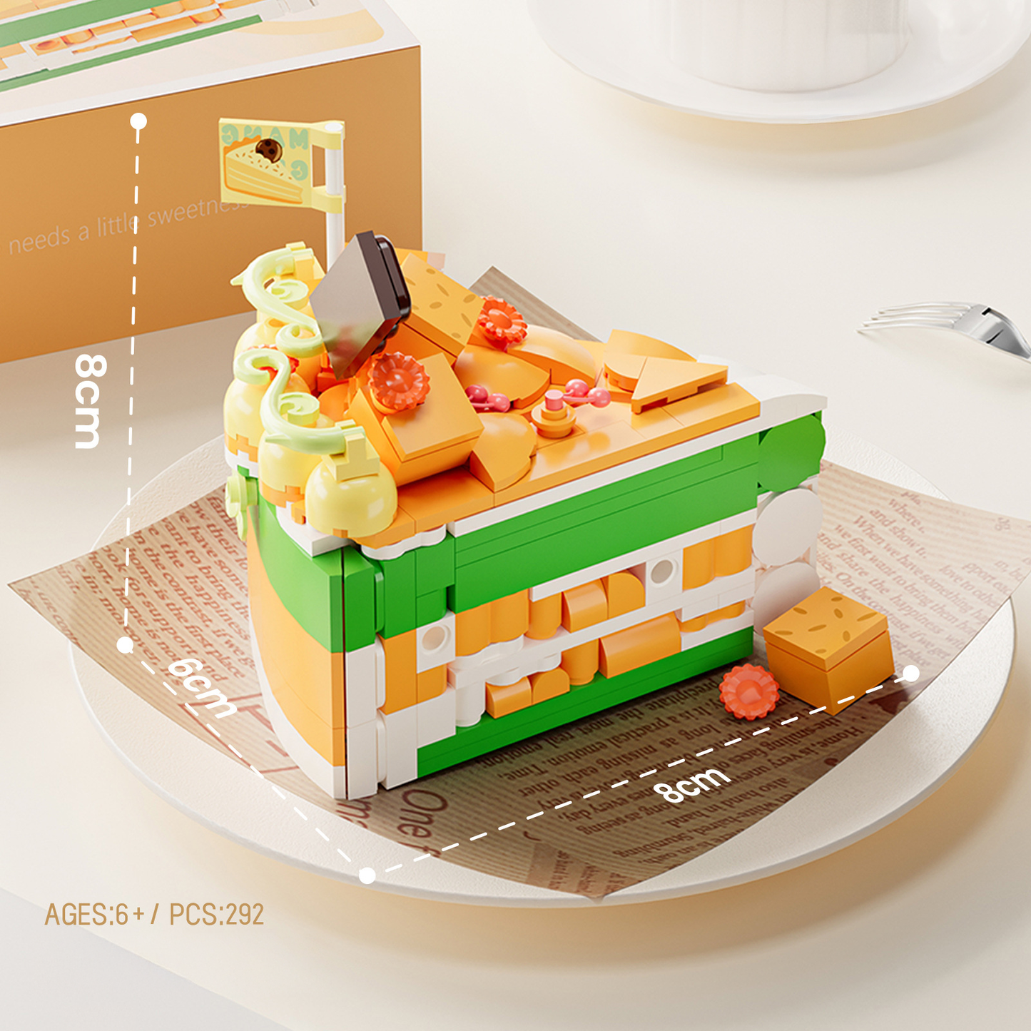 Mango Cake Building Set 292 pcs