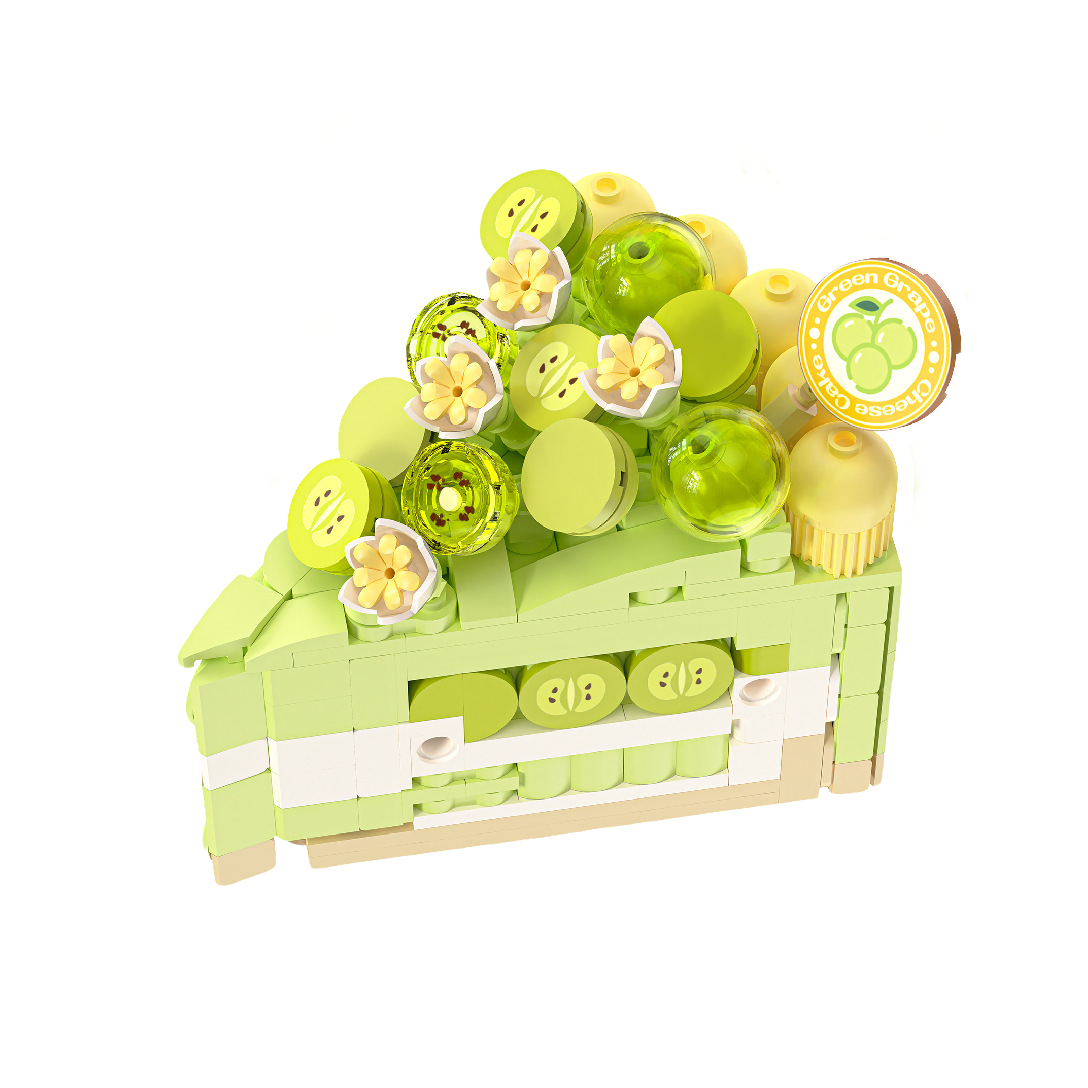 Green Grape Cake Building Set 338 pcs